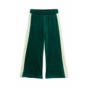 Mini Rodini pantaloni de trening din bumbac pentru copii Sailor culoarea verde, neted, 2513012075 imagine