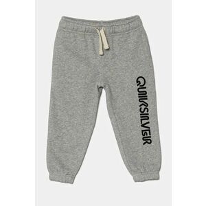 Quiksilver pantaloni de trening GRAPHIC JOGGER culoarea gri, cu imprimeu, AQKFB03012 imagine