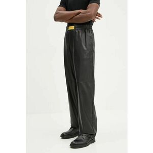 Iceberg pantaloni barbati, culoarea negru, drept, B040 2803 imagine