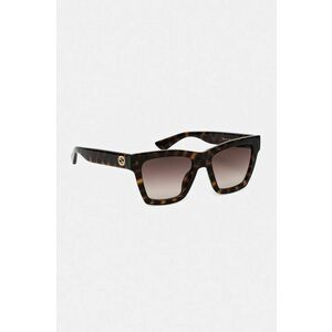 Gucci ochelari de soare femei, culoarea maro, GG1714S imagine