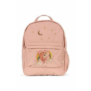 Konges Sløjd ghiozdan copii JUNO QUILTED BACKPACK MIDI culoarea roz, mic, cu imprimeu, KS102003 imagine