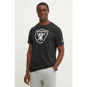 Nike tricou din bumbac Las Vegas Raiders barbati, culoarea negru, cu imprimeu, N199-00A-8D-CLH imagine