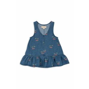 Konges Sløjd rochie din denim pentru copii MAGOT DRESS GOTS mini, evazati, KS101834 imagine