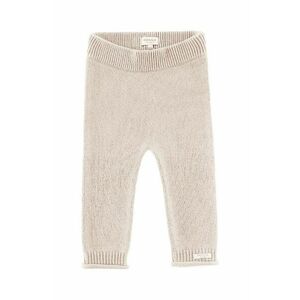 Donsje jambiere de lână pentru bebeluși Trig Merino Wool Trousers culoarea bej, neted, 3034800 imagine