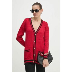 Artigli cardigan femei, culoarea rosu, light, ACMA000079 imagine