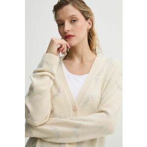 ZADIG&VOLTAIRE cardigan din casmir culoarea bej, light, KWCA00587 imagine