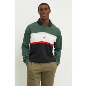 Quiksilver longsleeve din bumbac Mercury culoarea verde, modelator, AQYKT03125 imagine