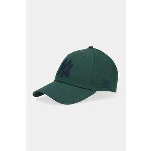 New Era șapcă de baseball din bumbac culoarea verde, cu imprimeu, 60424691 imagine