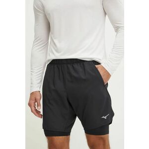 Mizuno pantaloni scurți de alergare Core 7.5 culoarea negru, J2GBB007 imagine