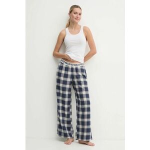 Hollister Co. pantaloni de pijama femei, culoarea albastru marin, KI346-4013 imagine