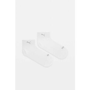 Puma sosete 2-pack femei, culoarea alb, 938381 imagine