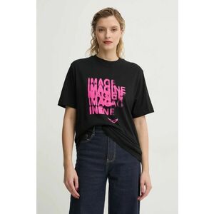 ZADIG&VOLTAIRE tricou din bumbac femei, culoarea negru, JWTS01666 imagine