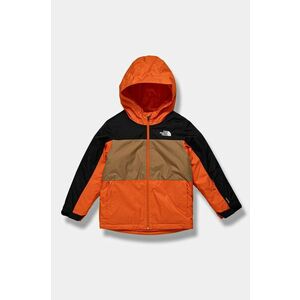 The North Face geaca de schi pentru copii FREEDOM INSULATED JACKET culoarea portocaliu, NF0A88TZ1OP1 imagine