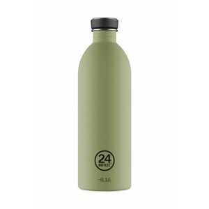 24bottles sticla Urban Bottle 1000 ml Stone Sage culoarea verde, Urban.1lt.StoneSage imagine