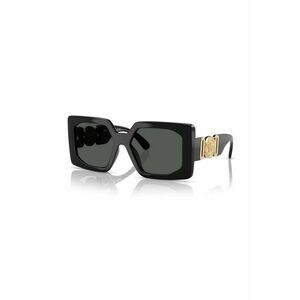 Versace ochelari de soare femei, culoarea negru, 0VE4478U imagine