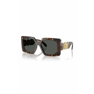 Versace ochelari de soare femei, culoarea maro, 0VE4478U imagine