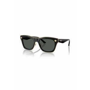 Versace ochelari de soare femei, culoarea negru, 0VE2272 imagine