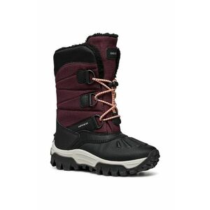 Geox cizme de iarna copii HIMALAYA AB culoarea bordo, J46FTA.0FU50 imagine