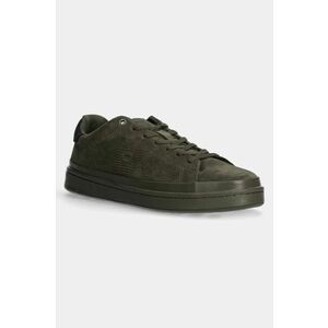 G-Star Raw sneakers din piele intoarsă Recruit culoarea verde, GR533068AM imagine