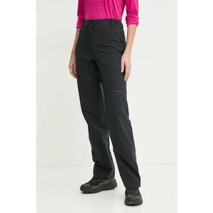 LA Sportiva pantaloni Orizon femei, culoarea negru, drept, high waist, M62999411 imagine