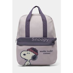 women'secret rucsac Snoopy femei, culoarea violet, mare, modelator, 3068385 imagine