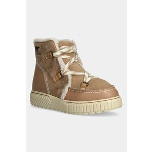 Sorel cizme de zapada din piele intoarsa ONA AVE ALPINE BOOT WP culoarea maro, 2088311226 imagine