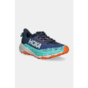 Hoka pantofi Speedgoat 6 femei, culoarea albastru marin, 1147811 imagine