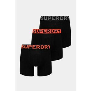 Superdry boxeri 3-pack barbati, culoarea negru, M3110452A-13A imagine