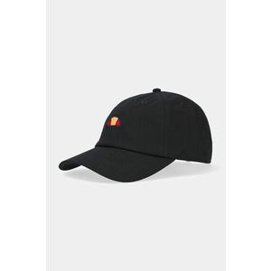 Ellesse șapcă de baseball din bumbac MARLON culoarea negru, cu imprimeu, SATA3335 imagine