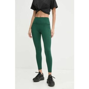 New Balance leggins de antrenament culoarea verde, neted, WP41124NWG imagine