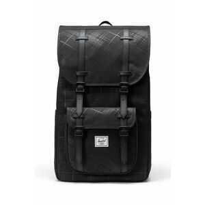 Herschel rucsac Little America culoarea negru, mare, neted, 11390-06495-OS imagine