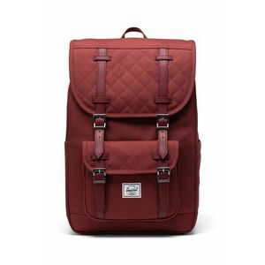 Herschel rucsac Little America culoarea bordo, mare, neted, 11391-06501-OS imagine