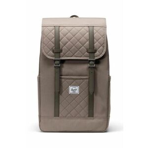 Herschel rucsac Retreat Backpack culoarea bej, mare, neted, 11397-06500-OS imagine