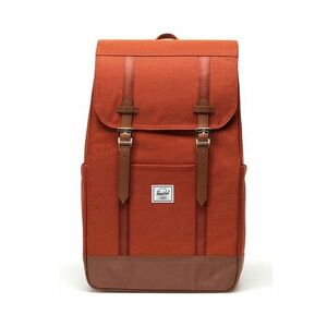 Herschel rucsac Retreat Backpack culoarea portocaliu, mare, neted, 11397-06507-OS imagine