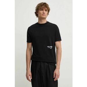 Karl Lagerfeld tricou barbati, culoarea negru, cu imprimeu, 544221.755033 imagine