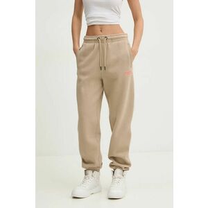 Superdry pantaloni de trening culoarea bej, uni, W7011098A-2WE imagine