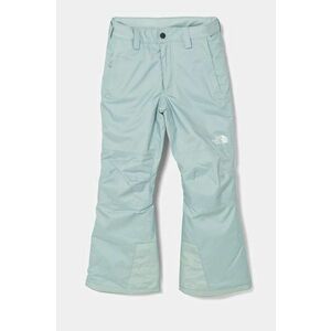 The North Face pantaloni pentru sporturi de iarna pentru copii FREEDOM INSULATED PANT culoarea turcoaz, NF0A88UH1OC1 imagine