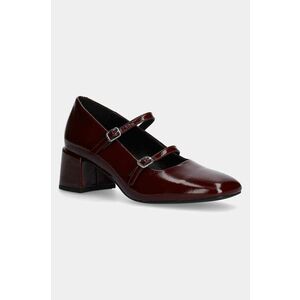 Vagabond Shoemakers pantofi de piele ADISON culoarea bordo, cu toc drept, 5739-160-38 imagine