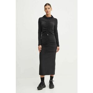 Sportalm rochie culoarea negru, maxi, mulata, 1855513082 imagine