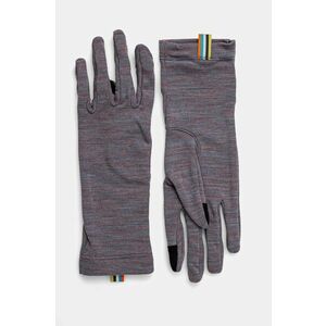 Smartwool manusi Thermal Merino culoarea roz imagine