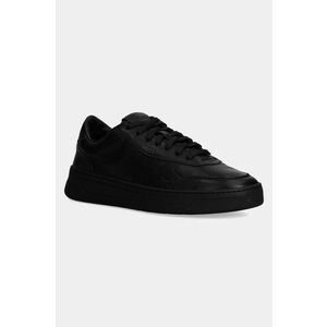 BOSS sneakers din piele Baltimore culoarea negru, 50536484 imagine