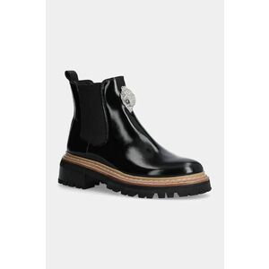 Kurt Geiger London ghete chelsea de piele Belgravia Chelsea Boot femei, culoarea negru, cu platforma, 3491900309 imagine