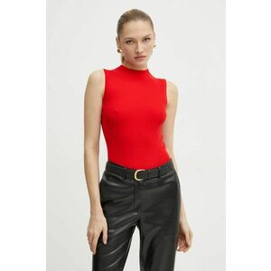 BOSS vesta culoarea negru, light, cu turtleneck, 50473237 imagine