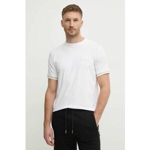 Karl Lagerfeld tricou barbati, culoarea alb, cu imprimeu, 755463.551235 imagine