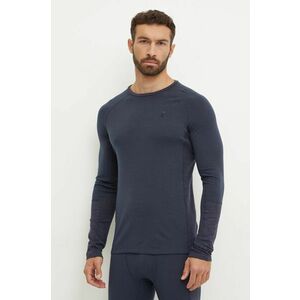 Peak Performance longsleeve funcțional Magic culoarea albastru marin, G79887 imagine