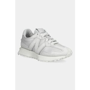 New Balance sneakers din piele intoarsă 327 culoarea gri, U327LQ imagine