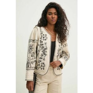 Hoss Intropia blazer din amestec de in culoarea bej, desfacut, 5478075 imagine