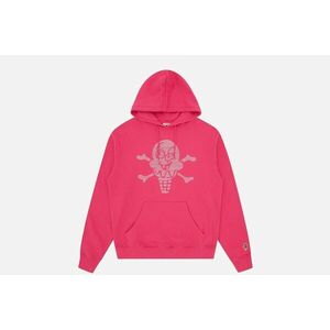 Rhinestone Cones & Bones Popover Hood imagine