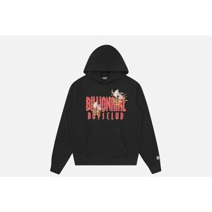 Duck Embroidered Logo Popover Hoodie imagine