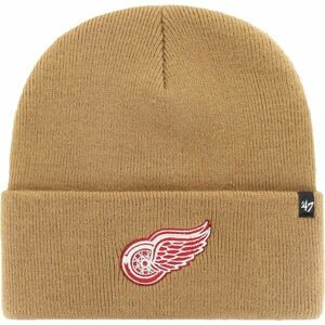 47 NHL DETROIT RED WINGS HAYMAKER CUFF KNIT Căciulă de iarnă, bej, mărime imagine